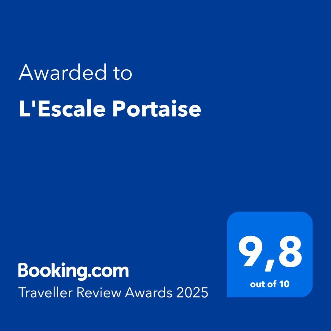 L'Escale Portaise Apartment Екстериор снимка